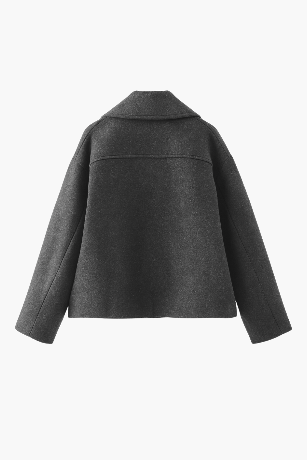 Manteau court en mélange de laine pour femmes Velqlo