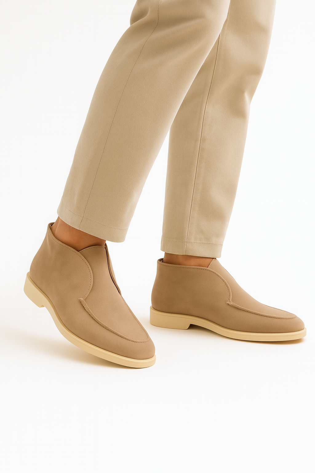 Velqlo | Bottes Chukka en Suède pour Hommes