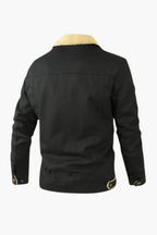 Veste en Coton Doublée en Fleece pour Hommes Velqlo