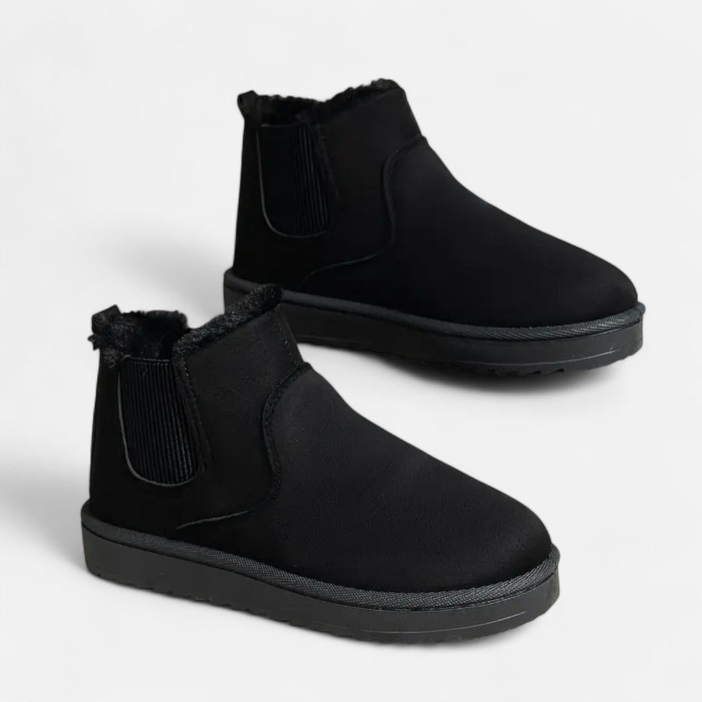 Velqlo | Bottes à semelle épaisse pour femmes, chaudes et polyvalentes