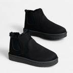 Velqlo | Bottes à semelle épaisse pour femmes, chaudes et polyvalentes