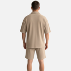 Velqlo | Ensemble polo et short légers pour homme coupe décontractée