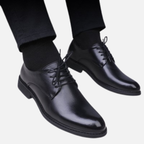 Velqlo | Chaussures Derby en Cuir – L'Essence de l'Élégance Masculine Homme