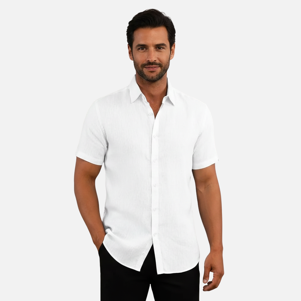 Velqlo | T-shirt d'été léger en coton pour homme coupe ample