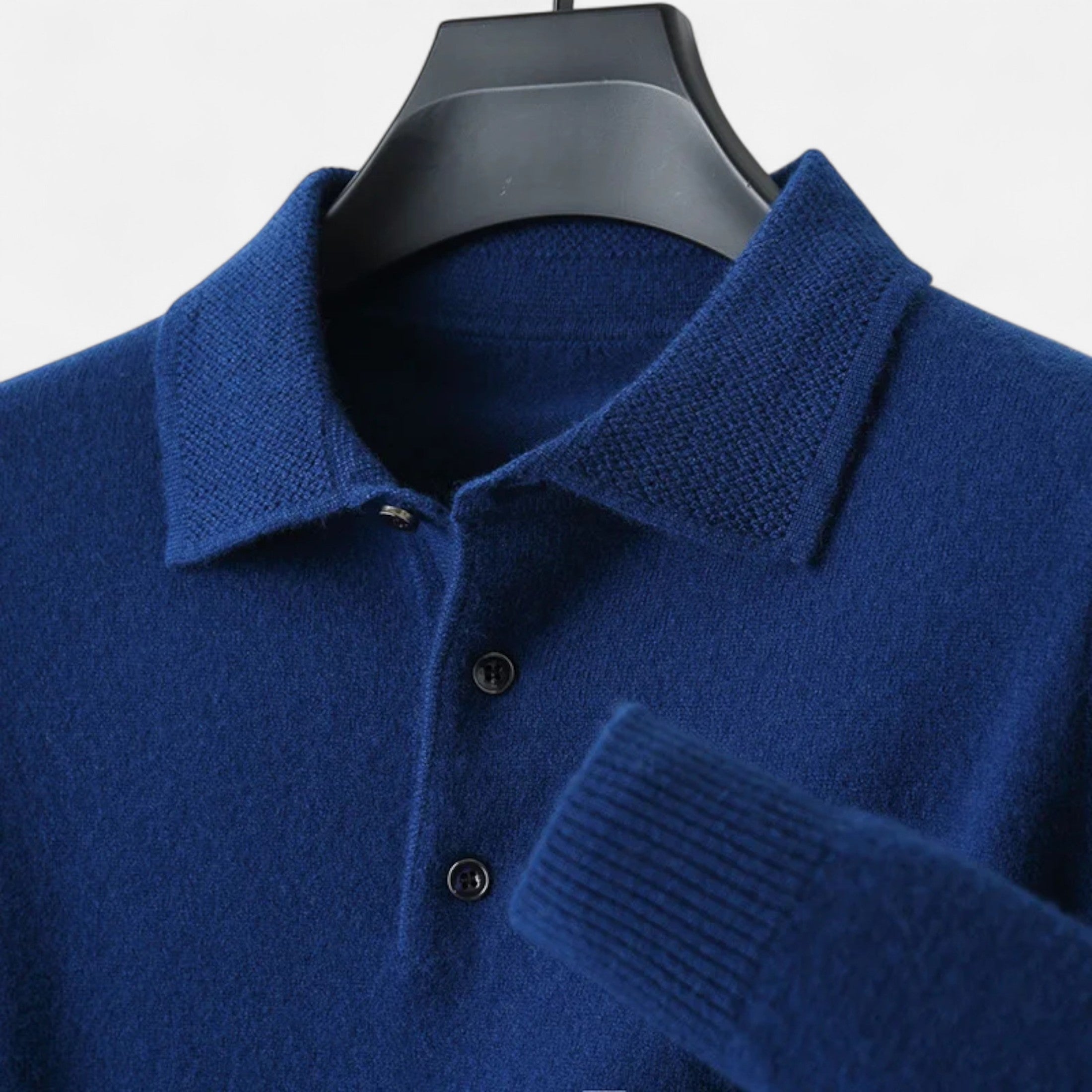 Velqlo | Pull Polo en Laine Mérinos pour Hommes