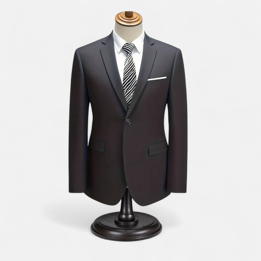 Velqlo | Costume Tuxedo Slim Fit 3 Pièces pour Hommes