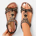Velqlo | Women’s Rhinestone Butterfly Sandals – Boho Summer Charm