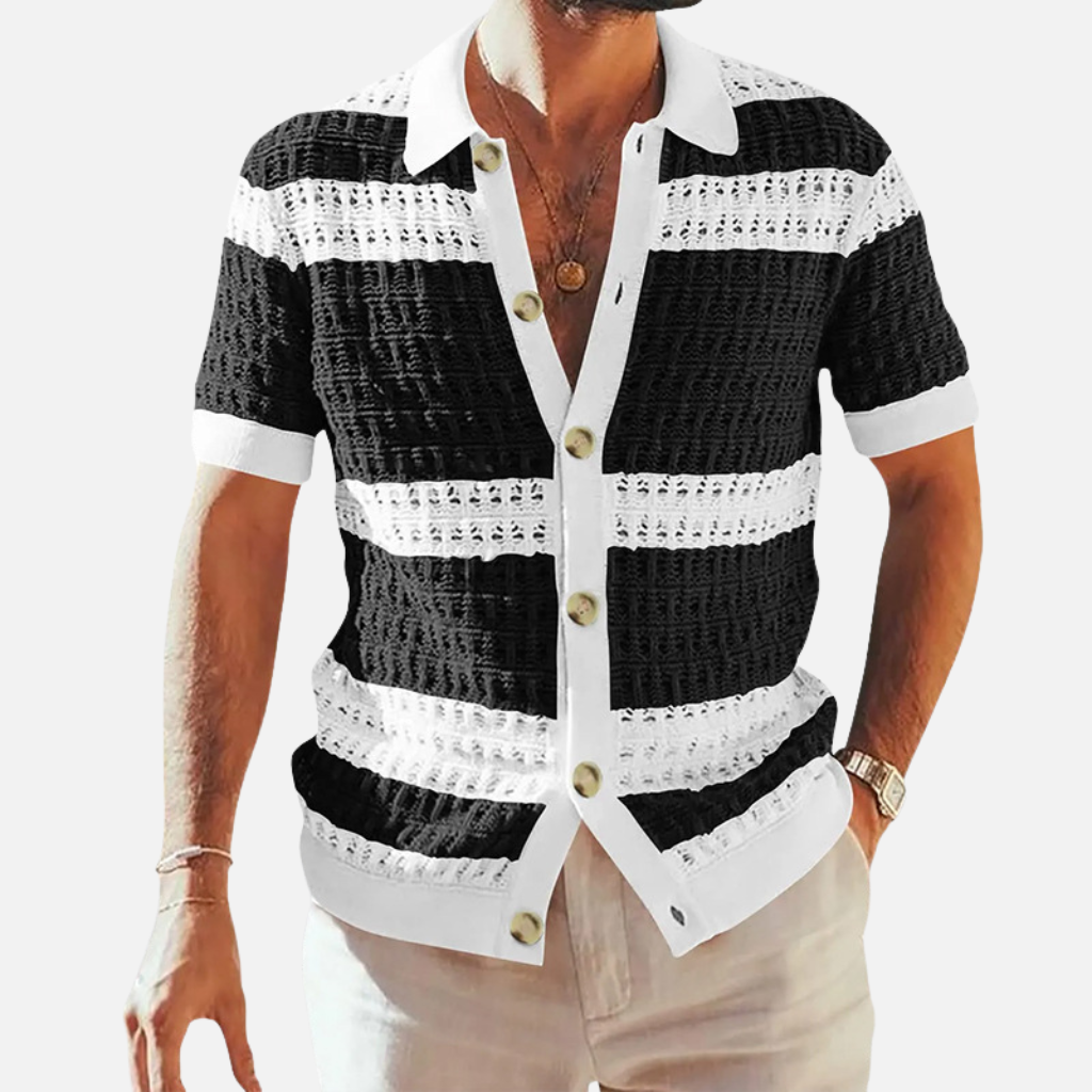 Velqlo | Polo slim fit respirant pour homme léger