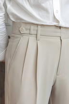 Pantalon Plissé pour Hommes Velqlo