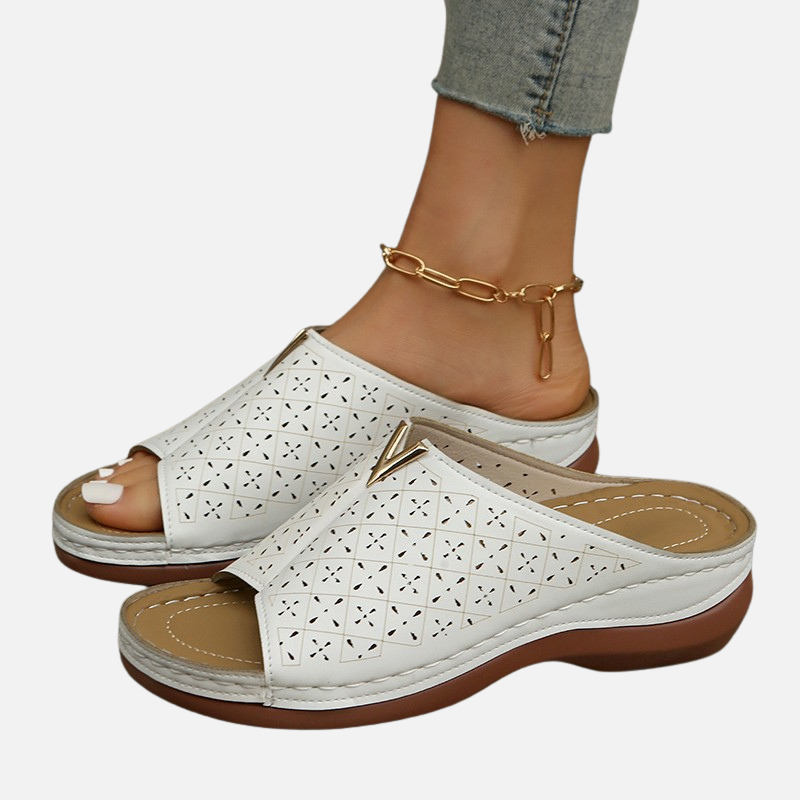 Velqlo | Sandales Compensées Femme Plateforme Usage Quotidien