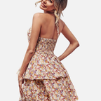 Velqlo | Robe d'été à dos nu pour femme, pour la plage