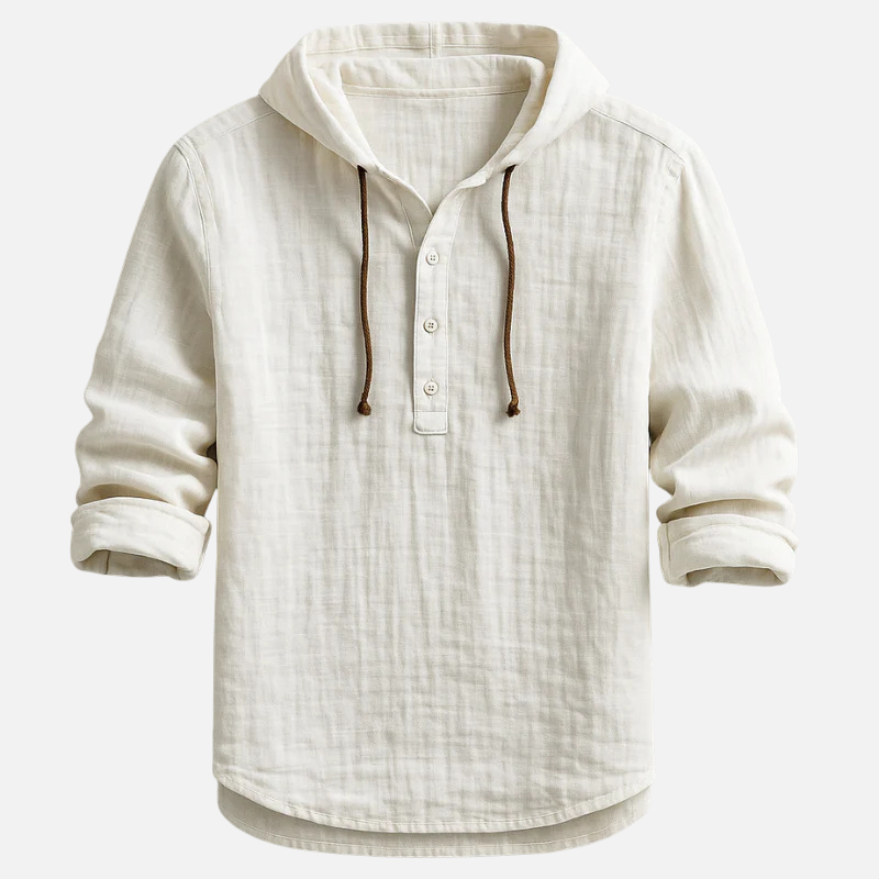 Velqlo | Chemise à capuche homme – Coupe décontractée