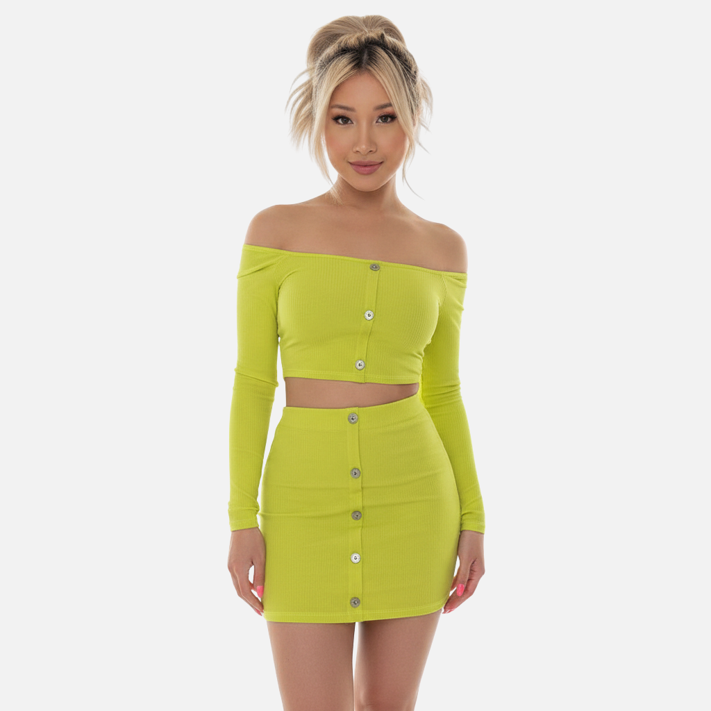 Velqlo | Ensemble jupe moulante élégant pour femme, idéal pour les occasions spéciales