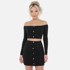 Velqlo | Ensemble jupe moulante élégant pour femme, idéal pour les occasions spéciales