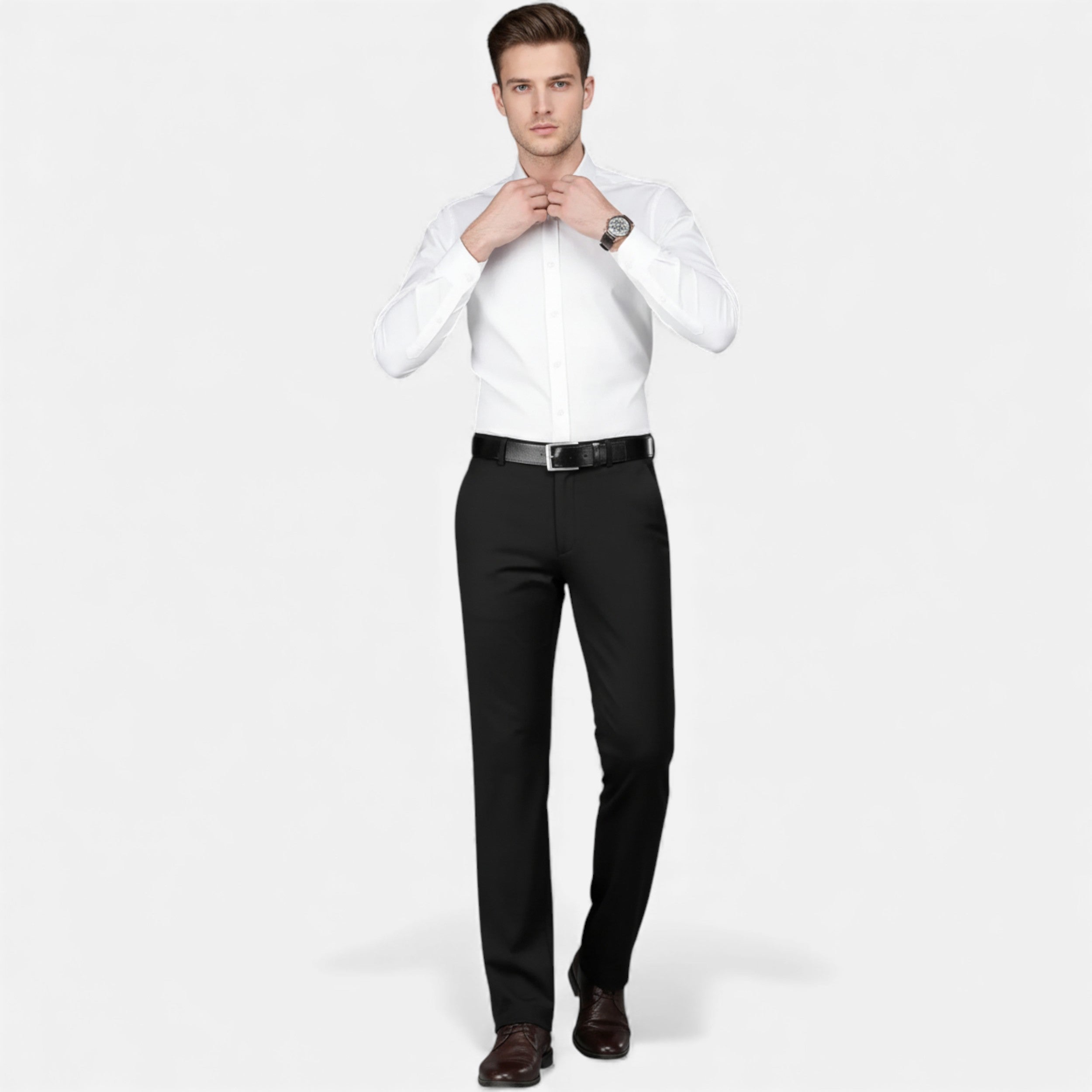 Velqlo | Pantalon de costume stretch pour hommes