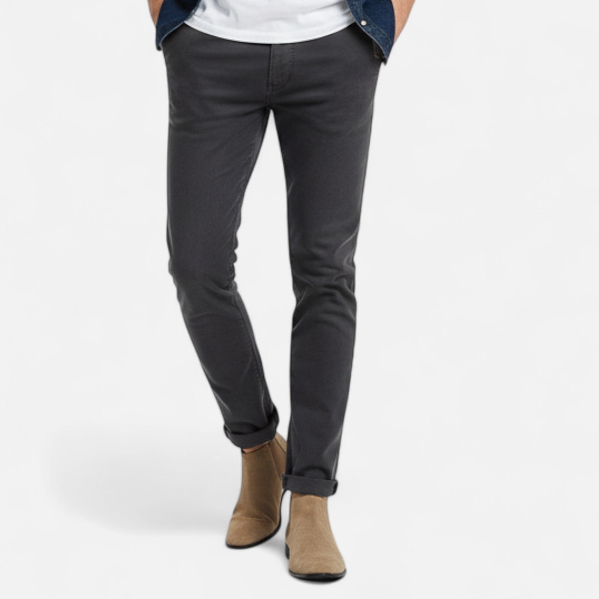 Velqlo | Men’s Ankle Boots – British Slip-On Elegance