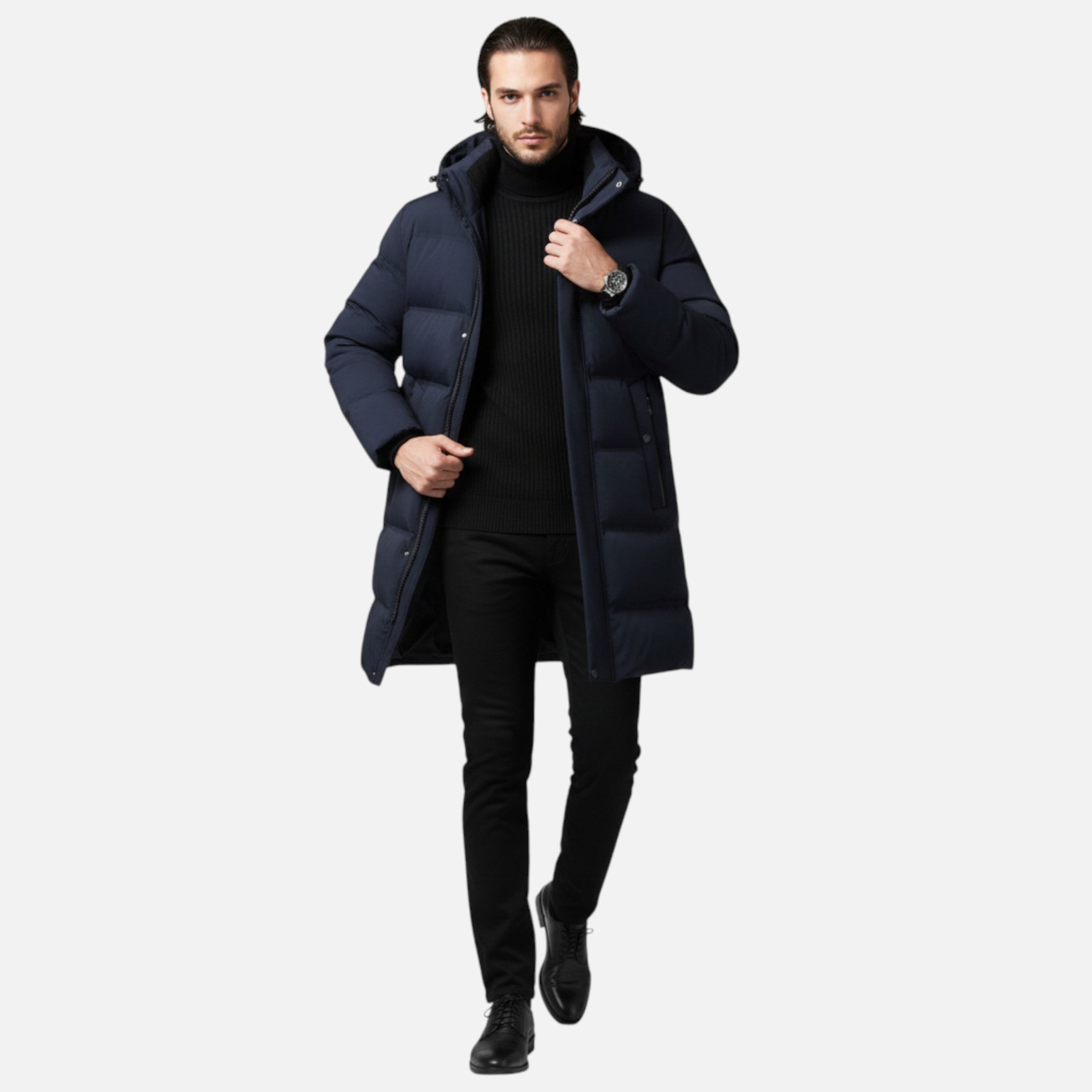 Velqlo | Parka isolée en duvet pour hommes