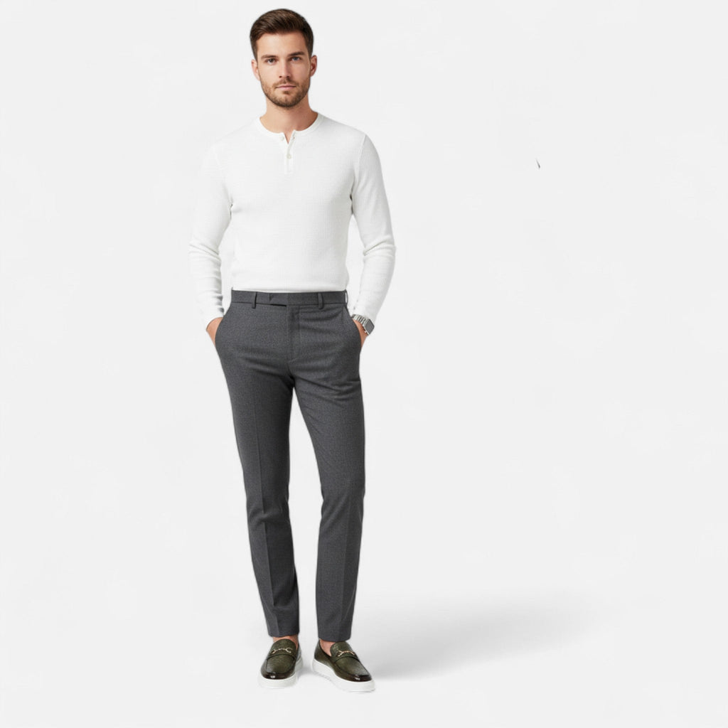 Velqlo | Chaussures décontractées en cuir pour homme – modèle bas