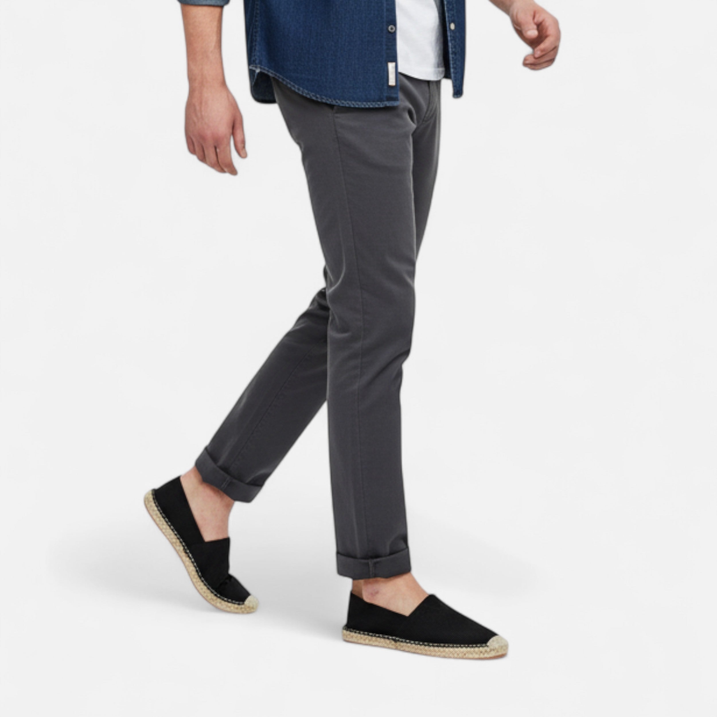 Velqlo | Men’s Slip-On Loafers – Beige &amp; Black Versatile Style