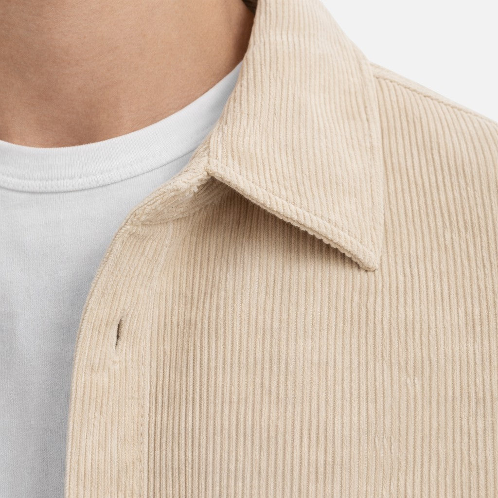 Velqlo | Veste surchemise pour hommes, coupe classique décontractée