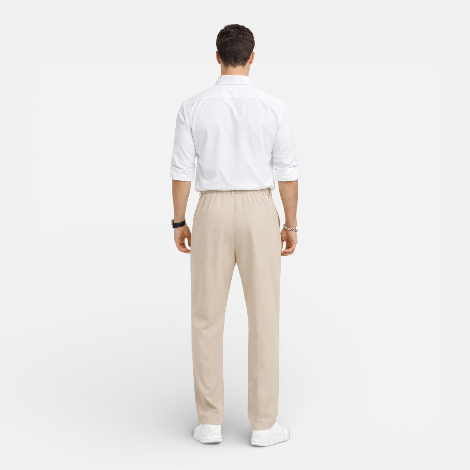 Velqlo | Pantalon pour Hommes Coupe Classique Élégante Style Tailleur