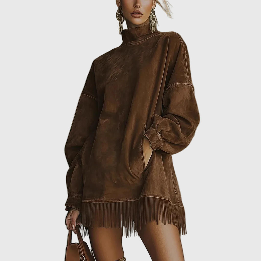 Oliva | Robe à Col Montant