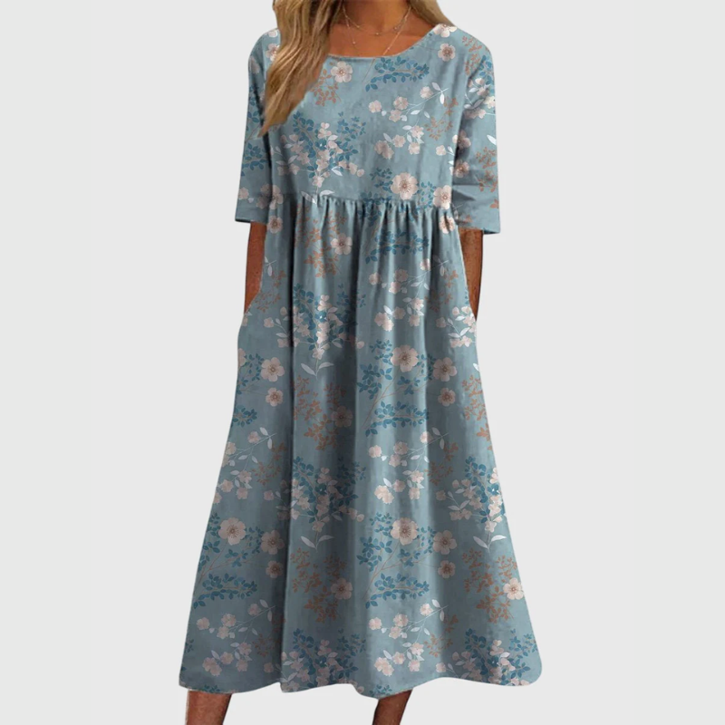 Djala | Robe Midi Flatteuse