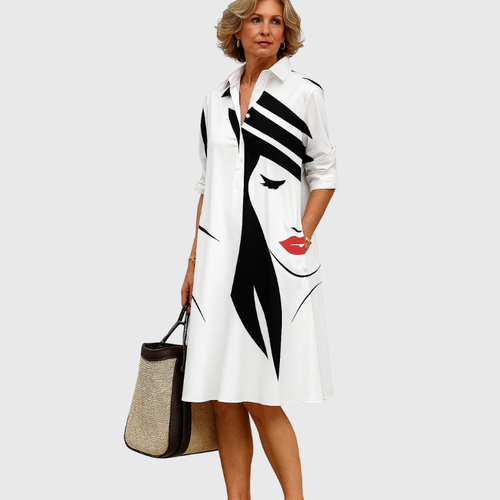 Abby | Robe Mini Douce et Fluide