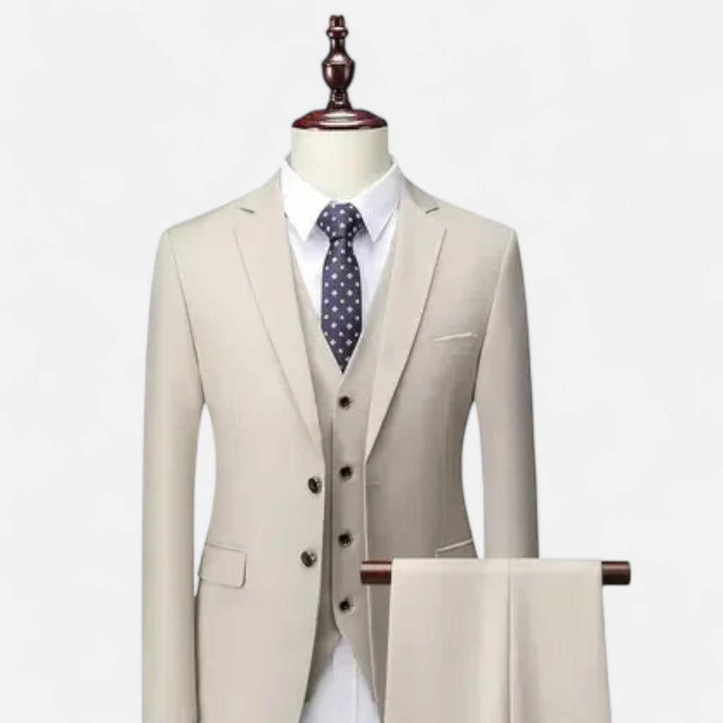 Velqlo | Costume Blazer 3 Pièces Slim Fit pour Hommes