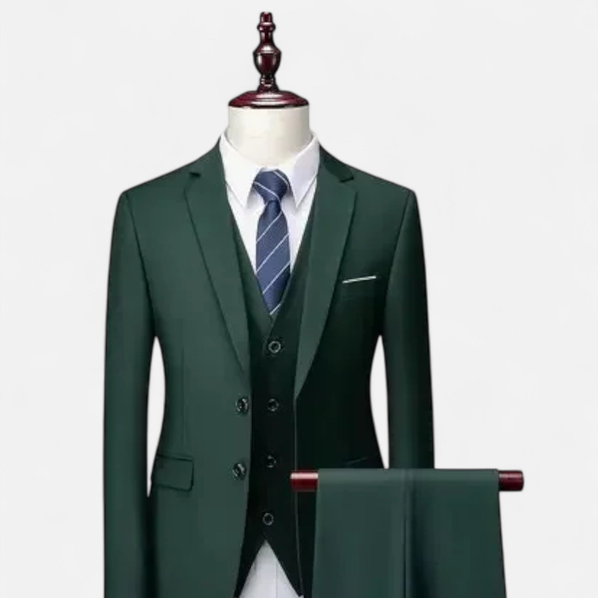 Velqlo | Costume Blazer 3 Pièces Slim Fit pour Hommes