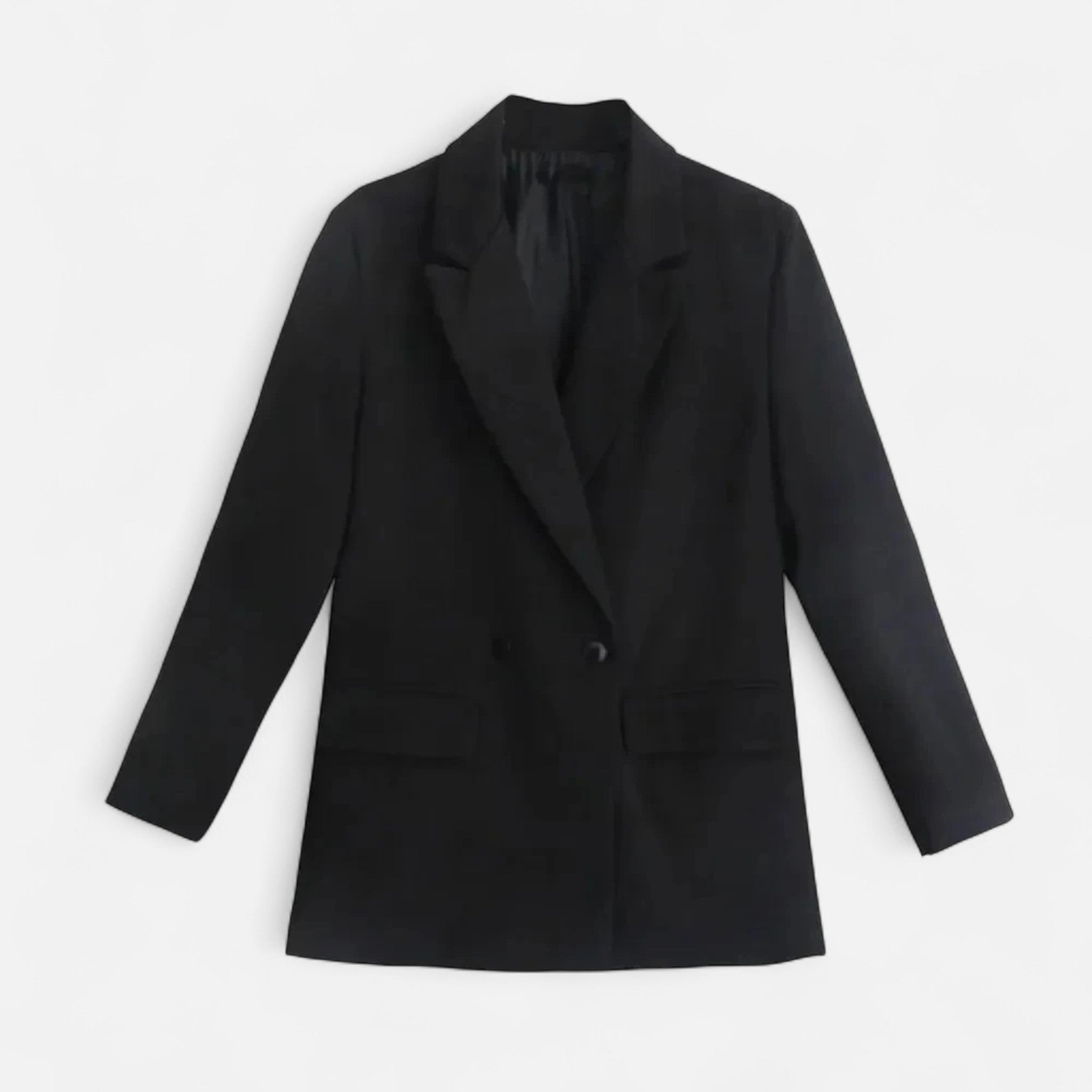 Velqlo | Veste blazer à double boutonnage pour femmes, coupe décontractée