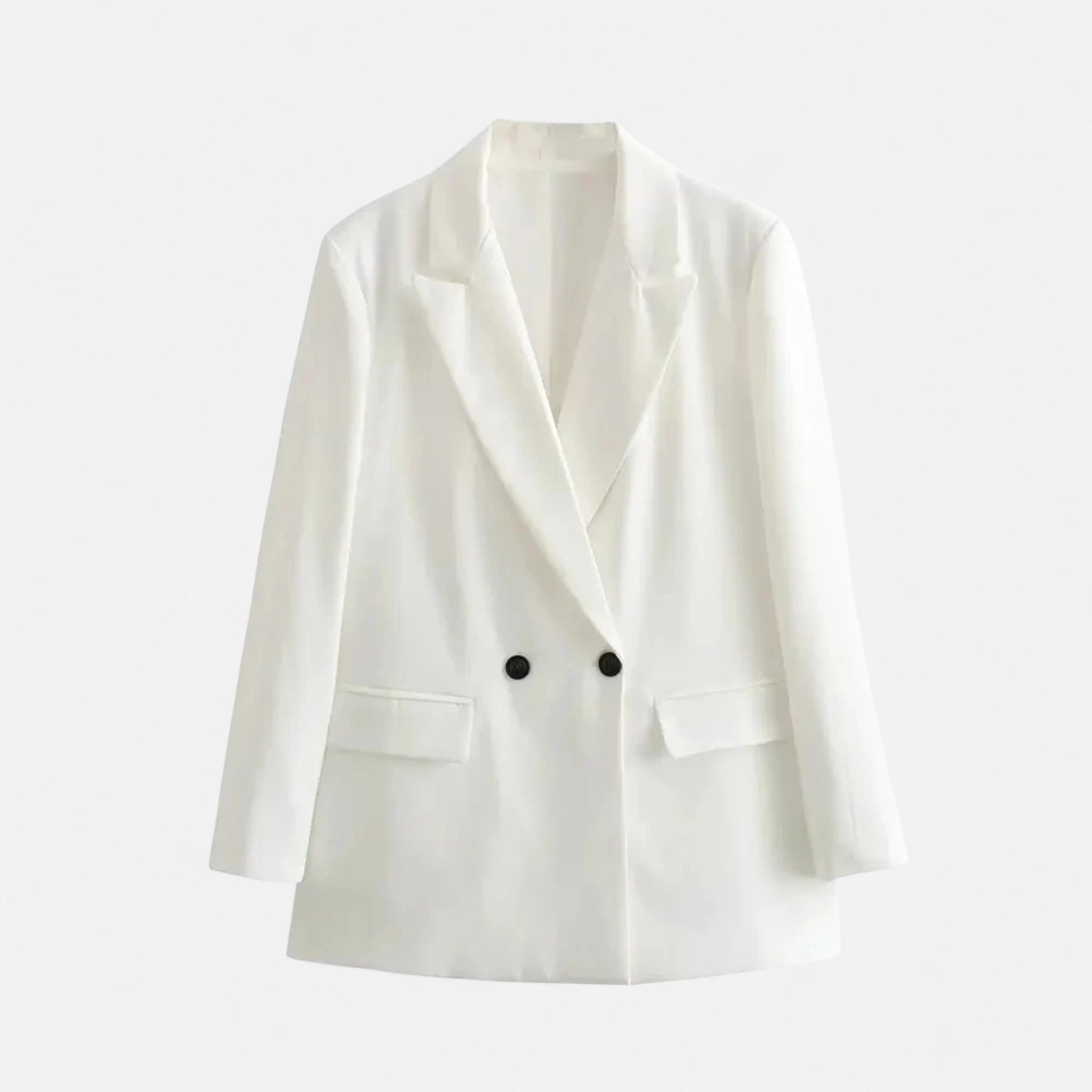Velqlo | Veste blazer à double boutonnage pour femmes, coupe décontractée