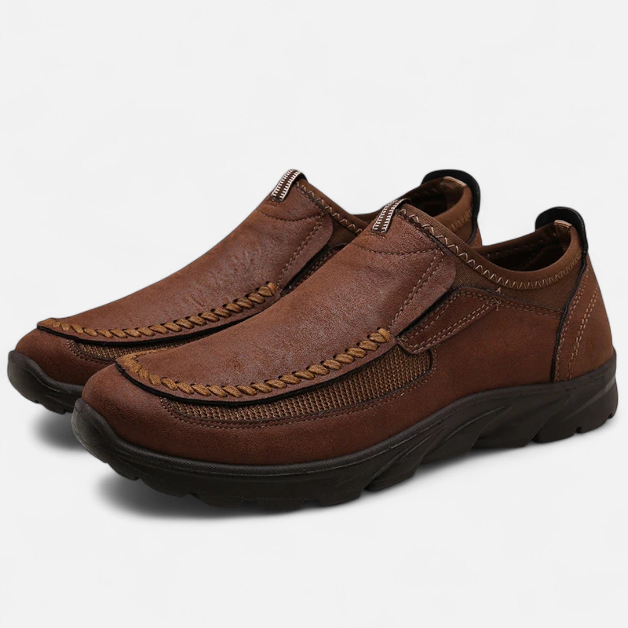 Velqlo | Men’s Loafers – Handmade Retro Casual Elegance