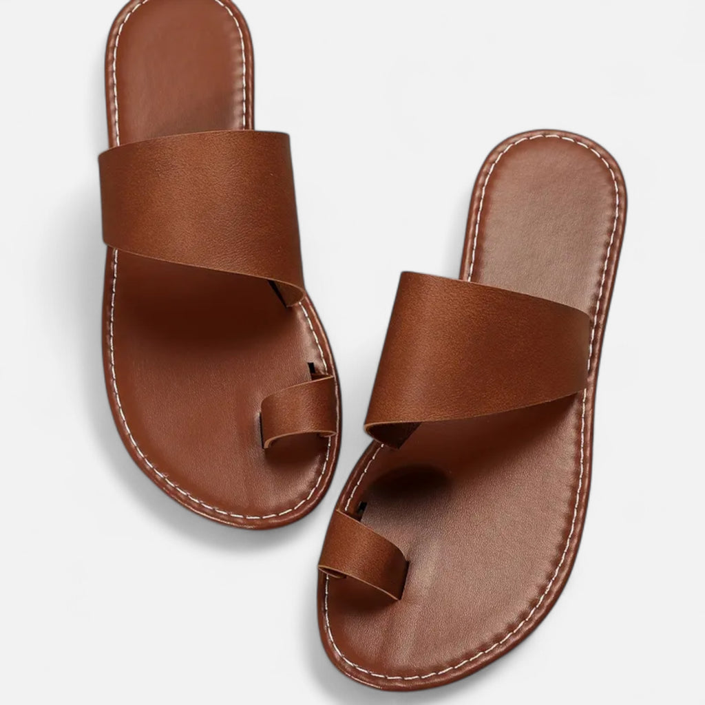 Velqlo | Women’s Flat Sandals – Breathable Back Strap Comfort