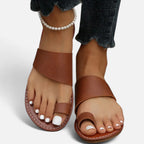 Velqlo | Women’s Flat Sandals – Breathable Back Strap Comfort