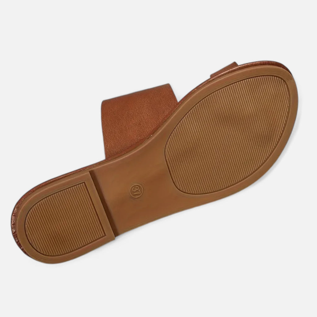 Velqlo | Women’s Flat Sandals – Breathable Back Strap Comfort