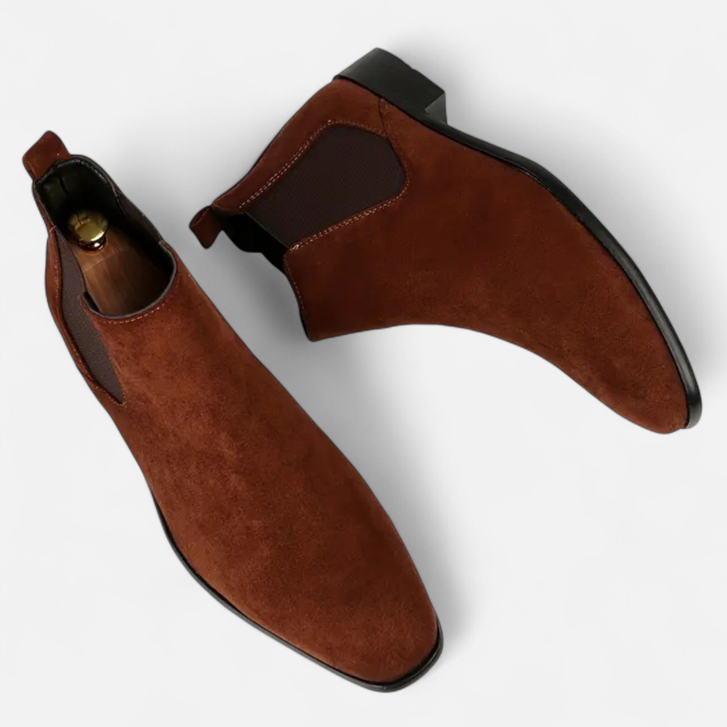 Velqlo | Men’s Ankle Boots – British Slip-On Elegance