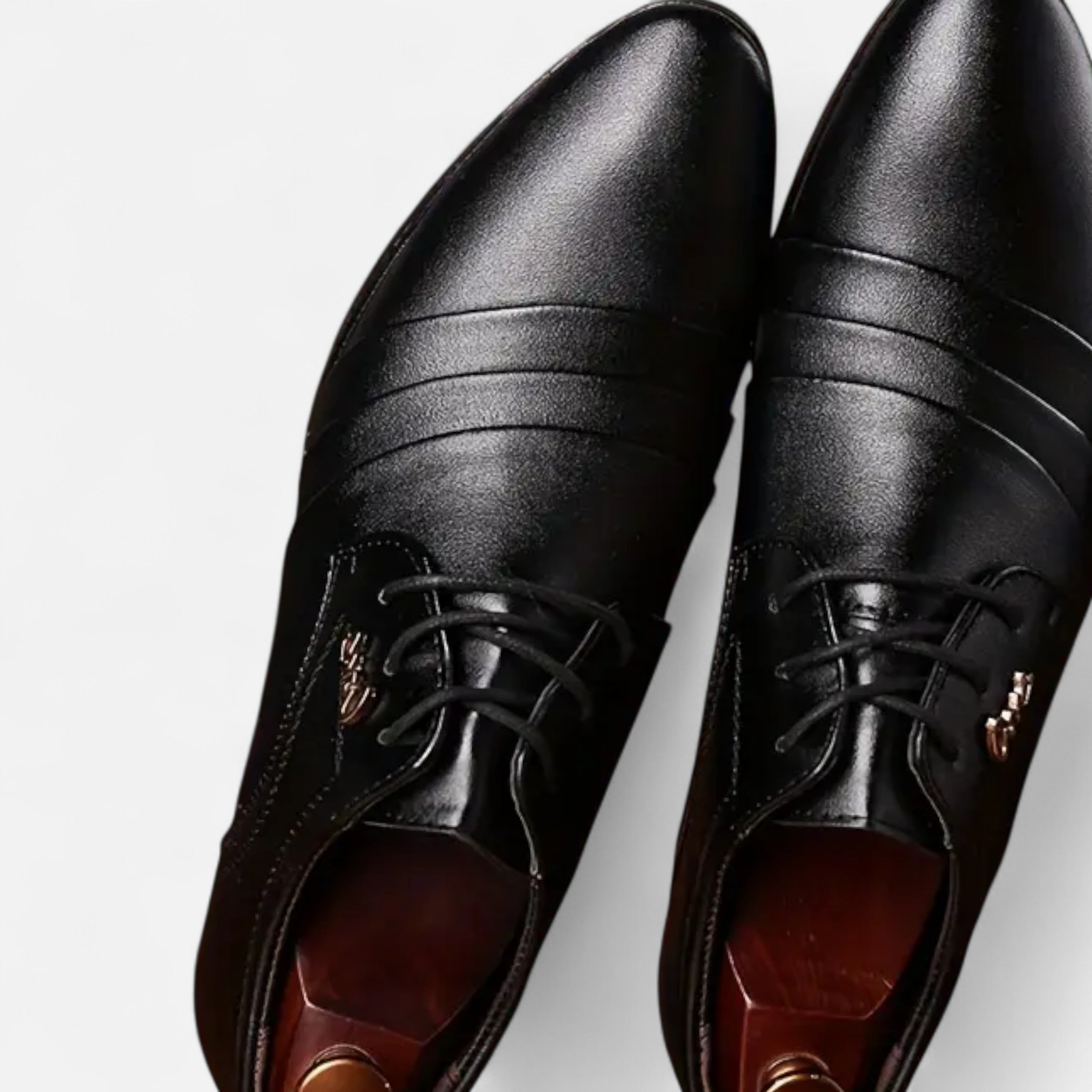 Velqlo | Men’s Derby Shoes – Vintage Lace-Up Elegance