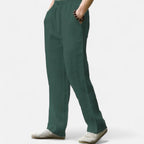 Velqlo | Men’s Loose Fit Drawstring Joggers – Olive Green Casual