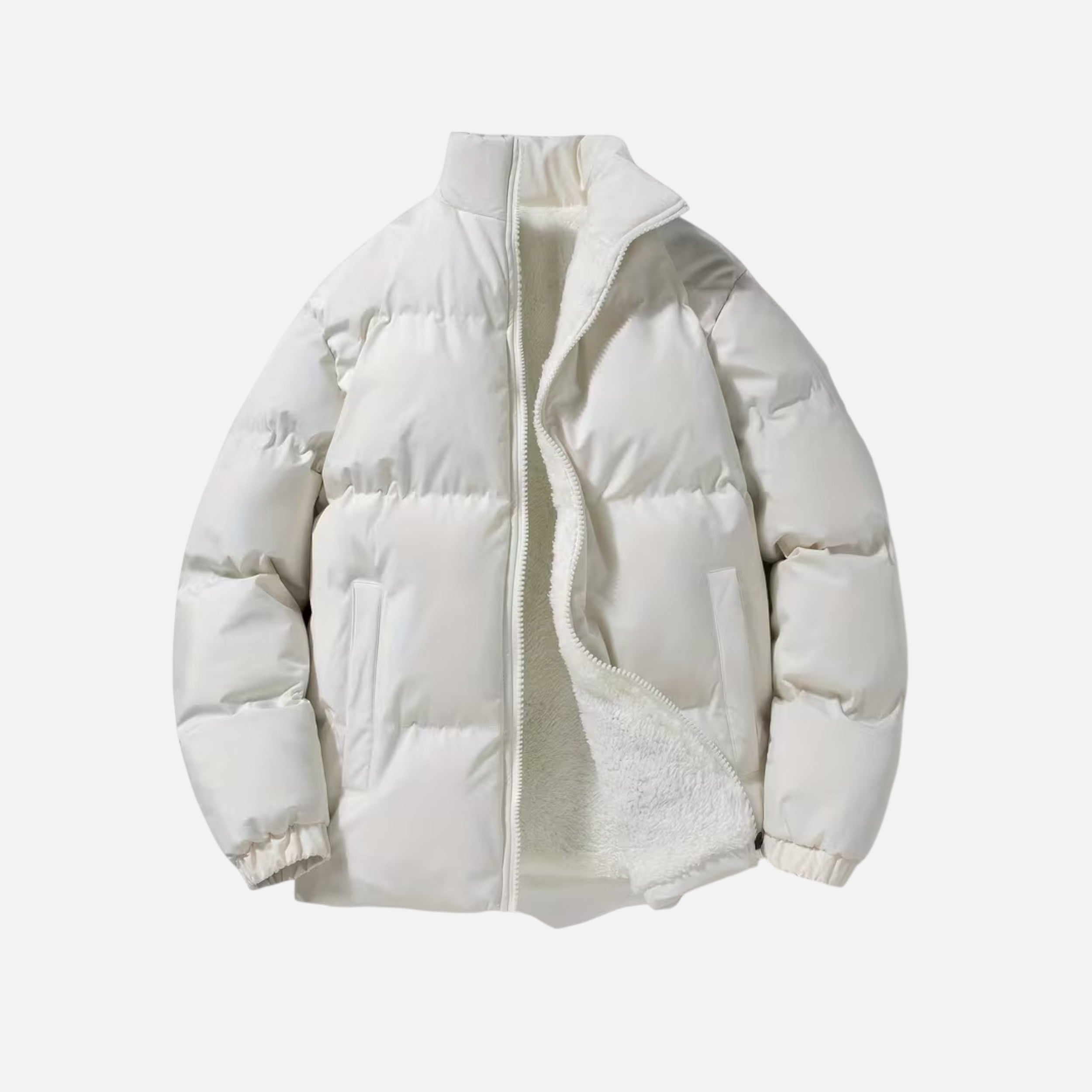 Velqlo | Veste grise zippée pour hommes