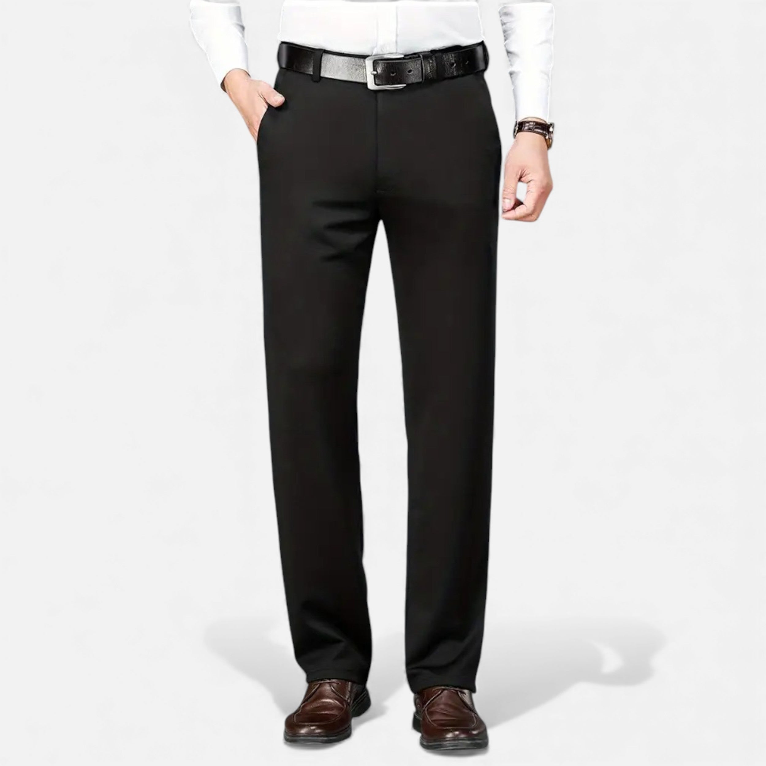 Velqlo | Pantalon Homme Habillé Élégance Classique