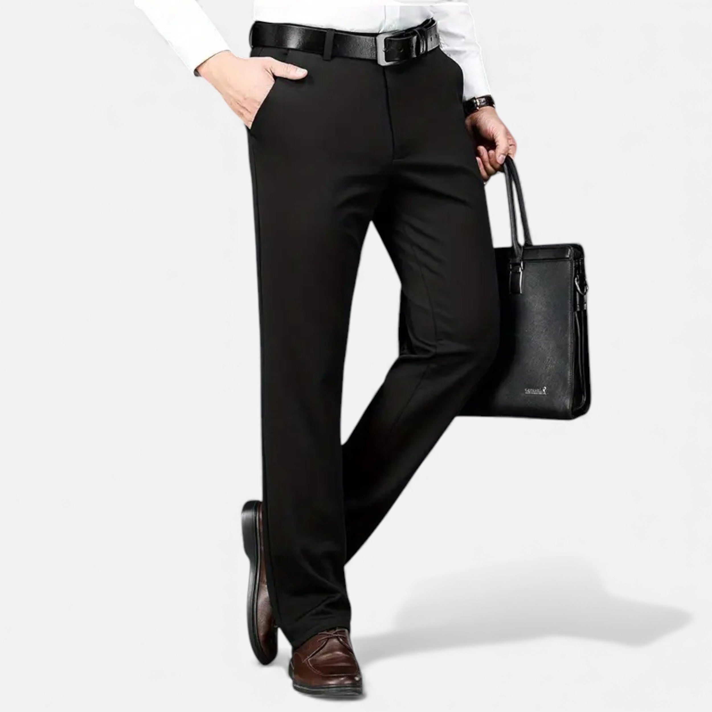Velqlo | Pantalon de costume stretch pour hommes