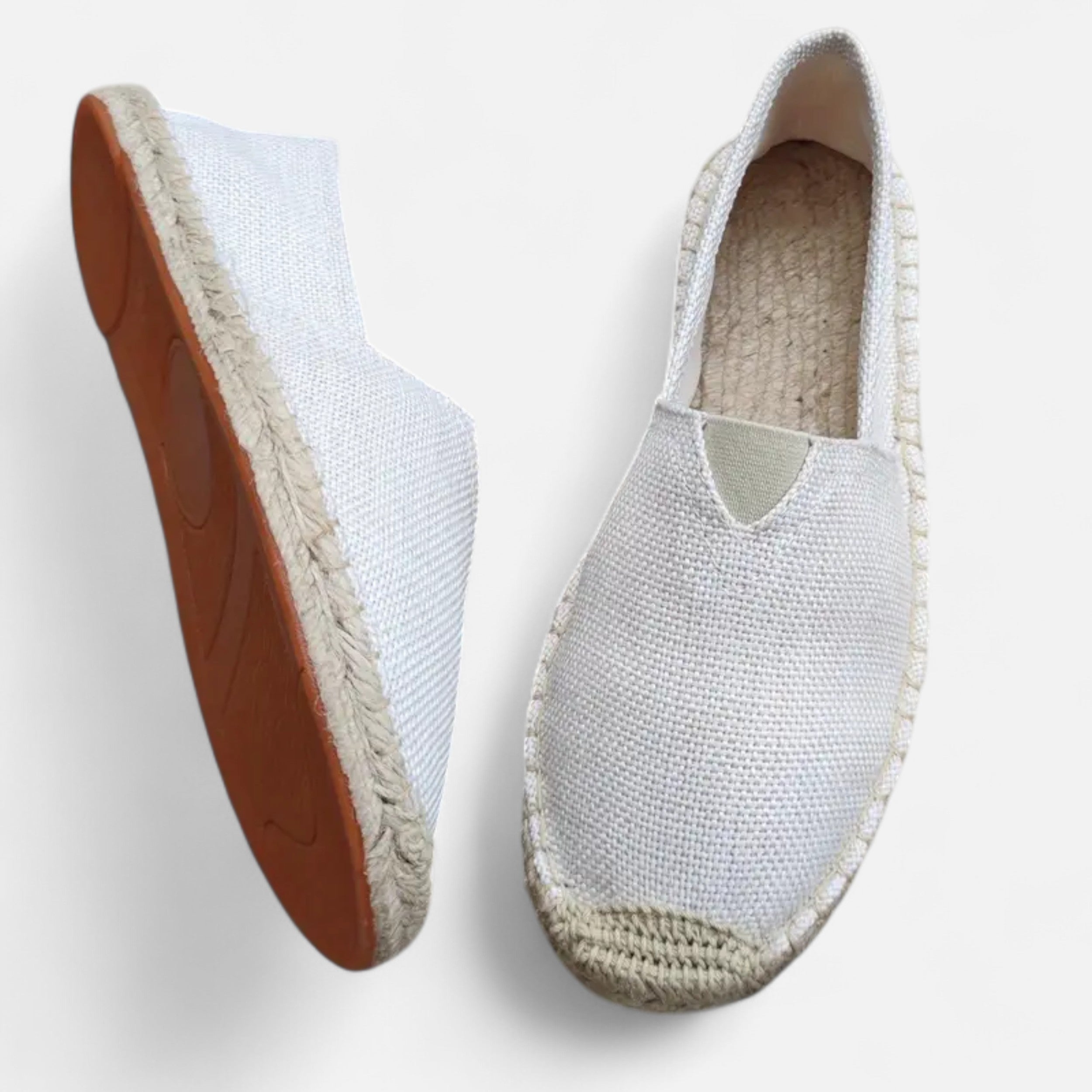 Velqlo | Men’s Slip-On Loafers – Beige &amp; Black Versatile Style