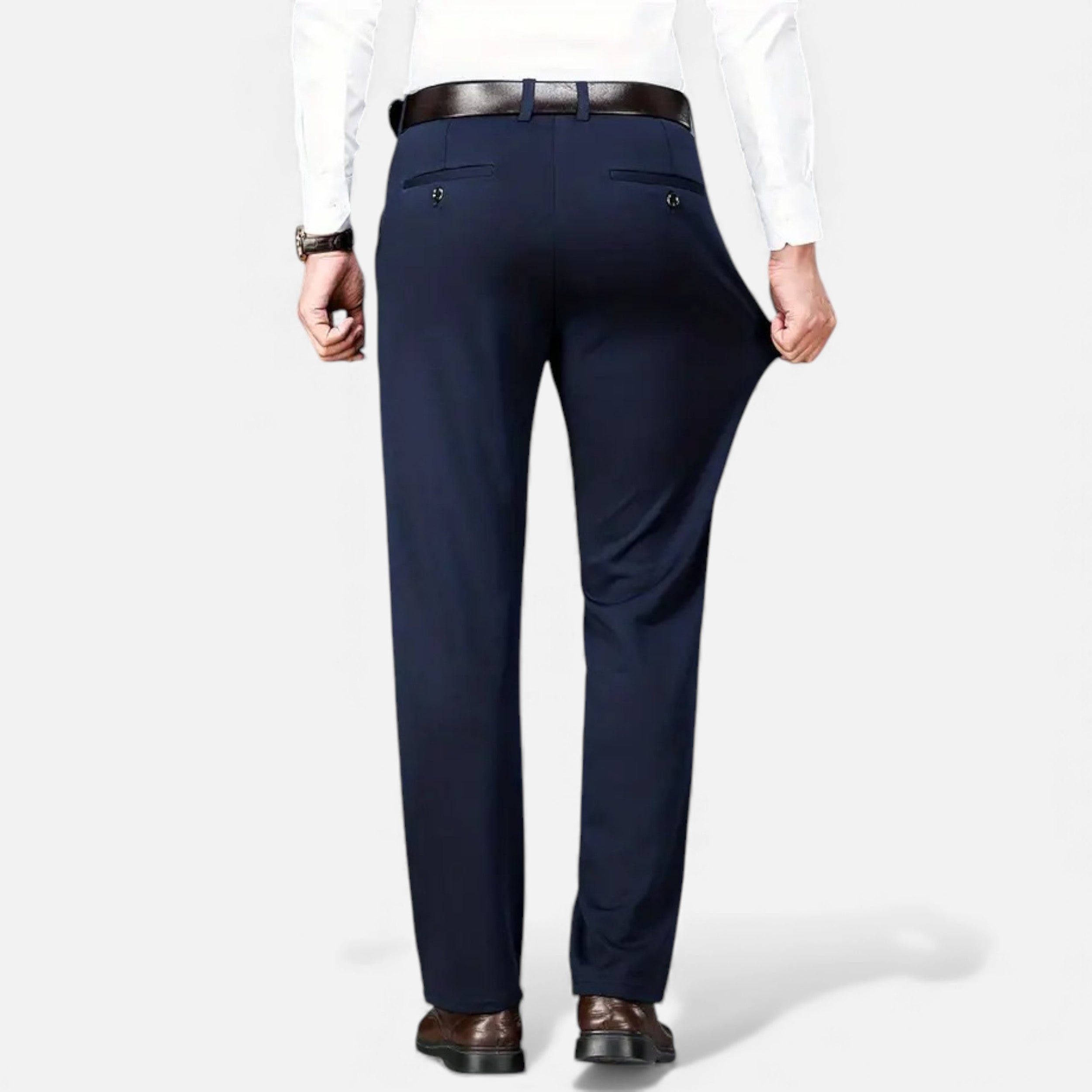 Velqlo | Pantalon Homme Habillé Élégance Classique