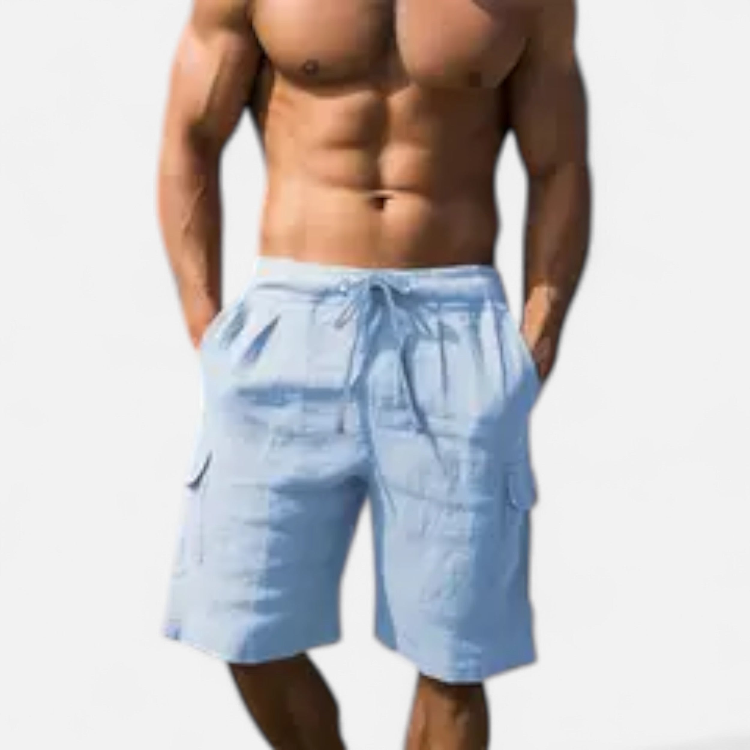 Velqlo | Men’s Heavy-Duty Work Shorts – Utility Cargo Design