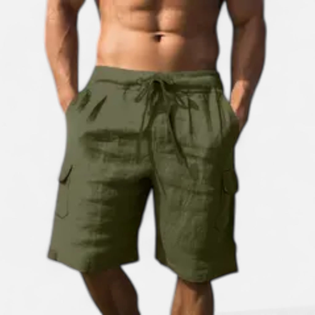 Velqlo | Men’s Heavy-Duty Work Shorts – Utility Cargo Design