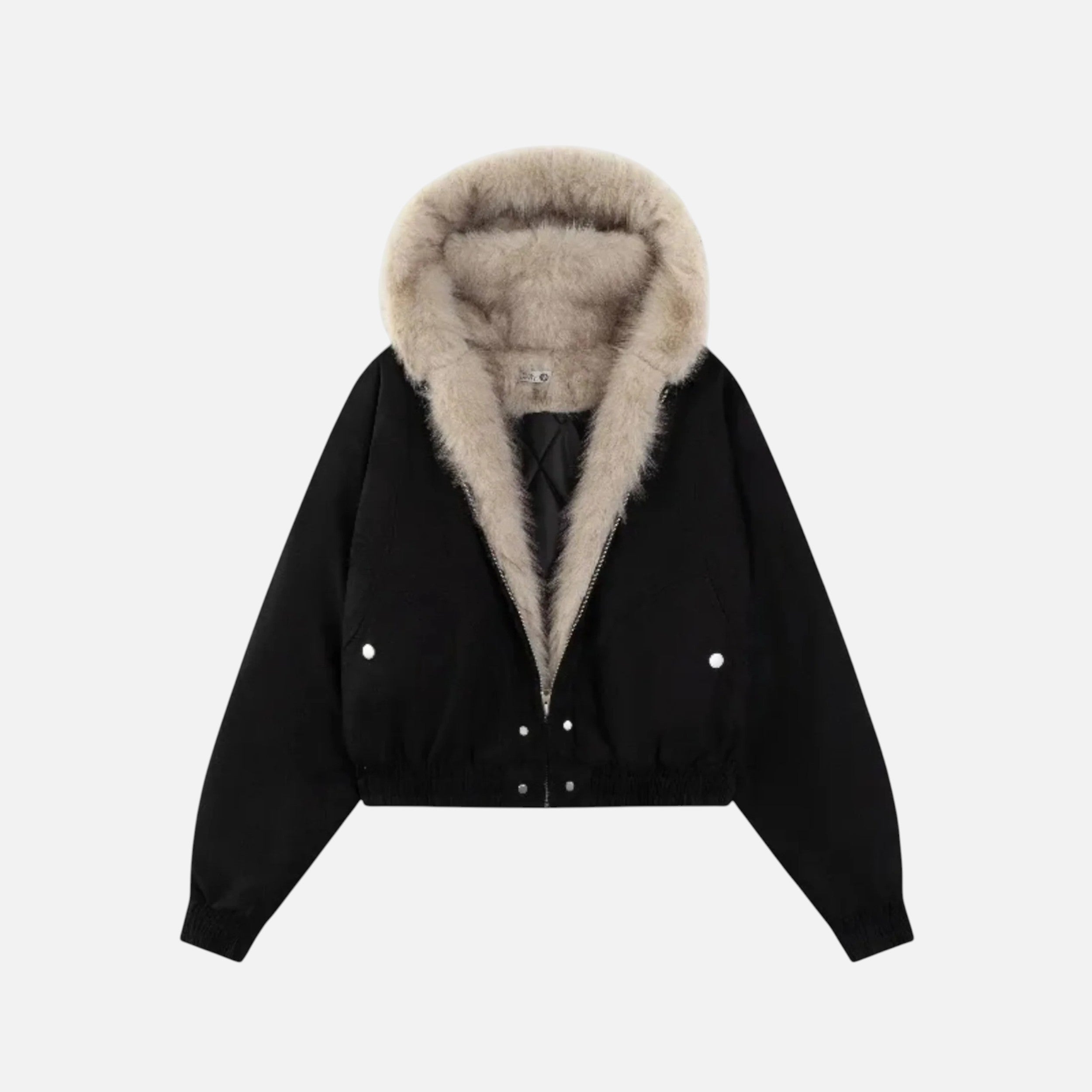 Velqlo | Manteau en Laine à Capuche pour Femmes