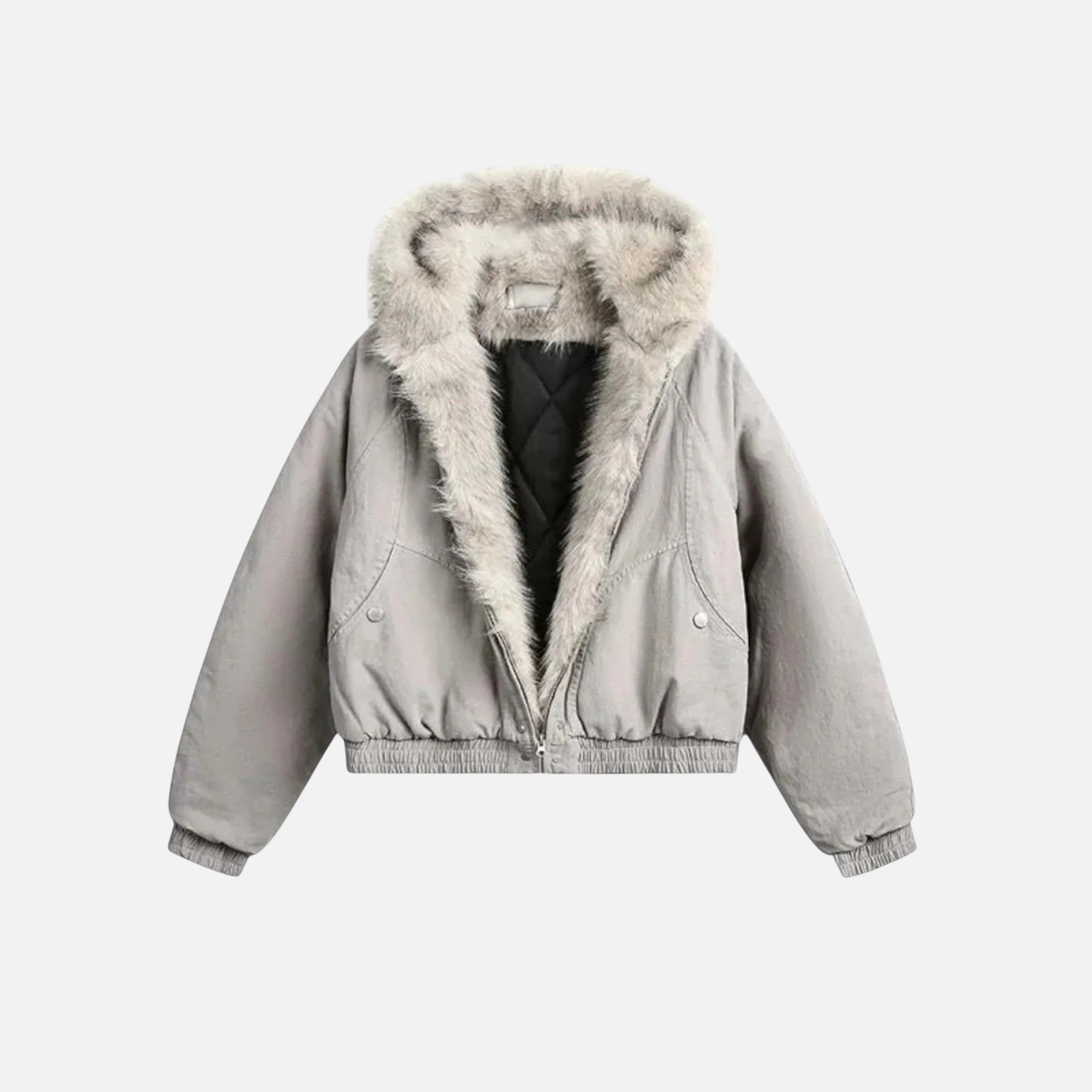 Velqlo | Manteau en Laine à Capuche pour Femmes