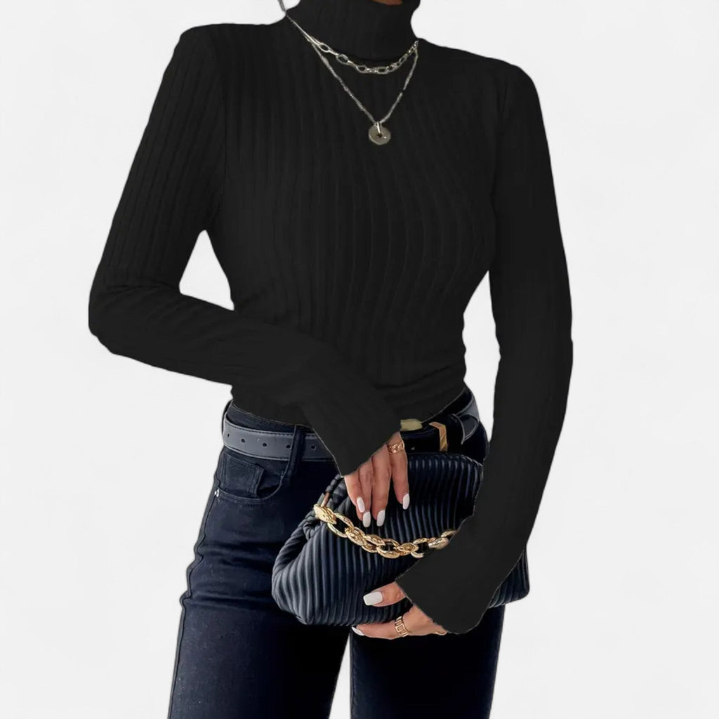 Velqlo | Pull en maille pour femme, automne-hiver