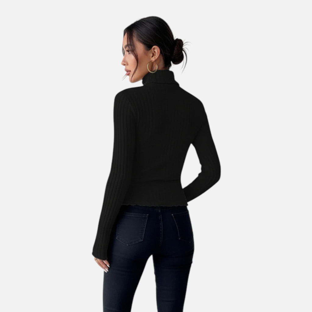 Velqlo | Pull en maille pour femme, automne-hiver